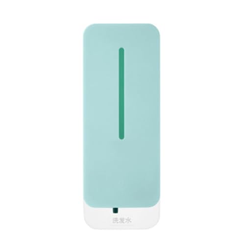 Tlilyy Dispensador de jabón para el lavado del teléfono móvil recargable de inducción inteligente de 300 ml Dispensador de jabón para el hogar una pared-azul