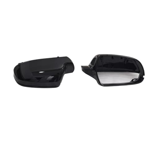Coque rétroviseur noir brillant pour Audi A4 B8.5 A3 8P A5 avec Side Assist