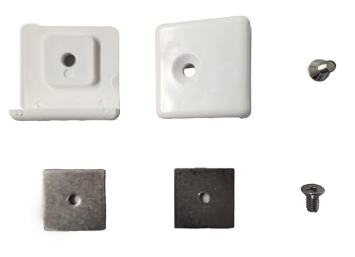 Universal Roll N Lock Track End Caps Set