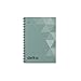 delka A5 Wirebound Notebooks, Ruled Pages, Durable Spiral Binding, Premium Quality Paper for School, Office, and Note-Taking Versatile (Pastel Green, Pack of 1)