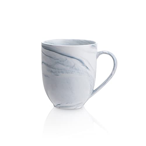 Set de 4 tazas de porcelana Stone Lain Brighton gris miniatura 2
