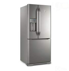 Geladeira Frost Free Electrolux 538 Litros 3 portas Inverse Cor Inox com Água na Porta (DM85X) 127V