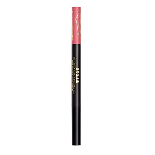 Stila All Day Dual-Ended Liquid Eye Liner, Easy To Use Eyeliner Pen, Smudge & Transfer Proof