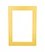CountryArtHouse Metallic Gold Acid Free 12x16 Picture Frame Mats with White Core Bevel Cut for 8x10 Pictures - Fits 12x16 Frame - One Mat
