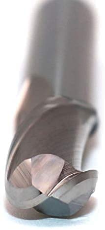 Fresa a raggio completo D.3mm inserto-L.11mm HSS-Co8 TiCN Weldon Z.2 esterno corto PROMAT