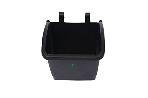 Image of Vertical Wall Hanging Garden Pots (Black), Strong pots - 50 Pots