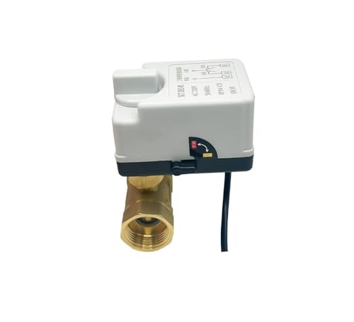 Vanne électrique 1-1/2" 220V idéale pour automatiser le chauffage central - 3