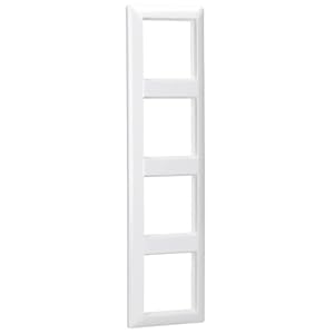 JUNG Abdeckrahmen AS584WW 4-fach Weiß