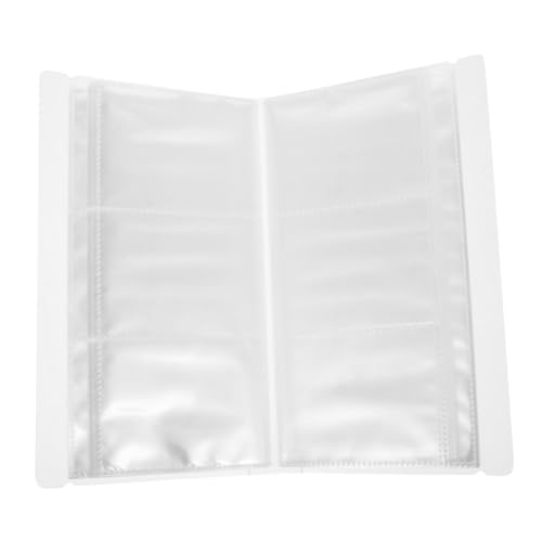 MUELODSIC Álbum Coleccionista Transparente para Postales y Boletos, Tamaño E, Material PP Resistente, Protector contra Polvo y Decoloración, Ligero para Aficionados y Almacenamiento Doméstico