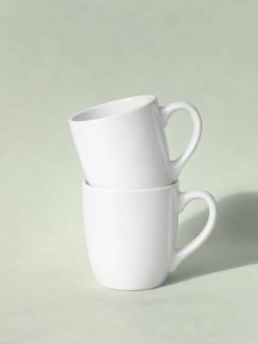 Imagen de Vidrios de Levante Taza Mug Cónica Cerámica Blanca 350ml