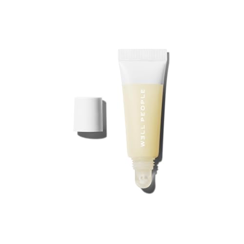 Well People Poutlove Peptide Lip Balm Hydrating Sheer Tinted Lip Treatment with Peptide Complex Murumuru Butter & Sesame Seed Complex for a Plumper Smoother-Looking Pout Coconut