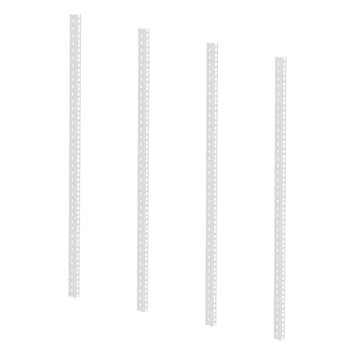 Profilé rack acier 10 U Adam Hall robuste en version heavy duty noir pour fixer vos appareils 19"