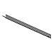 4 Home & Garden V-Dachrinne aus Aluminium 200cm Anthrazit 7016 | Vordach Balkon Haustür Gartenhaus (Dachrinne V-Profil 200cm)