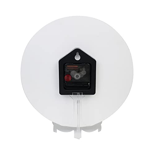 ALAZA Sunflowers Butterflies Flowers Butterfly Wall Clock Battery Operated Kitchen Clock 9.5 Inch Bathroom Clock Non Ticking Round Decorative Desk Clock Bedroom Living Room Decor