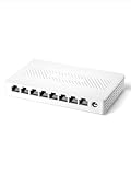 【Huit ports Gigabit 2,5 Gbit/s】 Équipé de 8 ports RJ45 2,5 Gbps, ce switch offre une capacité de commutation allant jusqu'à 40 Gbps, garantissant des performances optimales pour vos appareils tels que NAS, serveurs, points d'accès WiFi 6/7, routeurs WiFi 6/7, cartes PCIe, PC gaming, et bien plus encore
