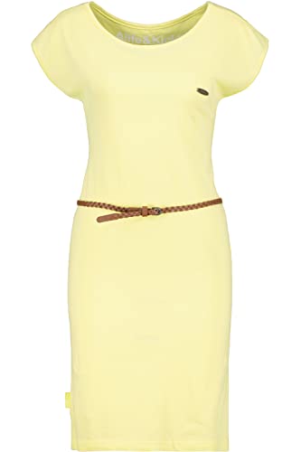 alife & kickin Damen ElliAK Dress Sommerkleid Kleid, Lemonade, S