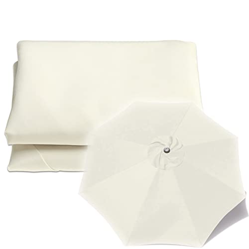 Toile de rechange parasol 2.7m 6 ribs imperméable rouge
