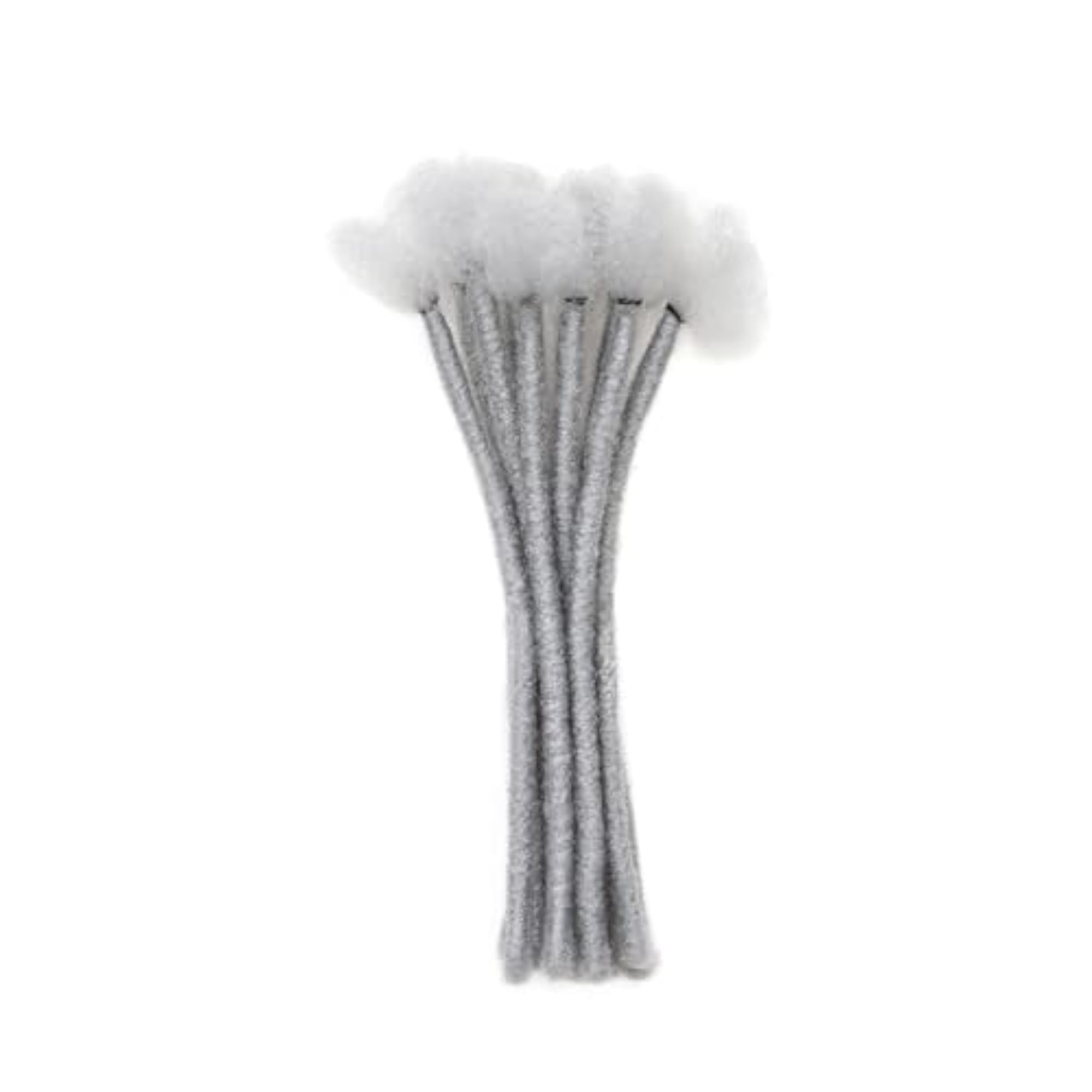 10x Hair Extensions Twist Braid for Men, Grey