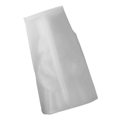 Detail Rich Santa Shaped Silicone Mold for Christmas Scented Candle Creation