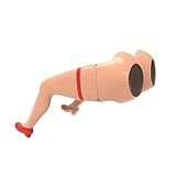 Novelty Leg & Buttocks Sunglasses Funny Legs Spectacles for Halloween Costume Silly Crazy Eyeglasses Christmas Gag Gadgets (Grey Lens)