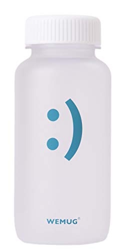 WEMUG �E�H�[�^�[�{�g�� 550ml (���R�ꂵ�Ȃ� �����{�g��) BPA�t���[ �X�|�[�c�{�g�� ���� Smile �u���[