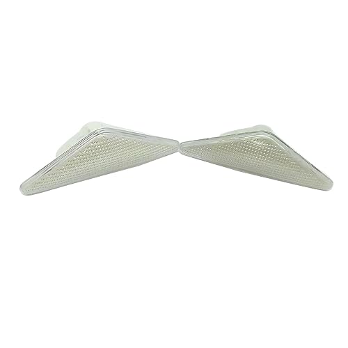 SHLPDFM Juego de 2 luces intermitentes laterales transparentes 98AB13K354AA, 4364357 compatible con Ford Focus MK1 Ford Mondeo Mk3