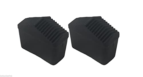 KetoPlastics Pack of 4-40 Millimetre x 20 Millimetre Ladder Feet, Step Ladder Feet