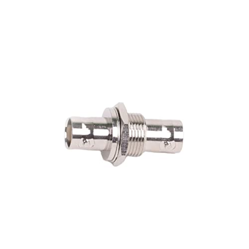 Conector BNC doble hembra para panel soluciona cortes de señal en chasis coaxial 5