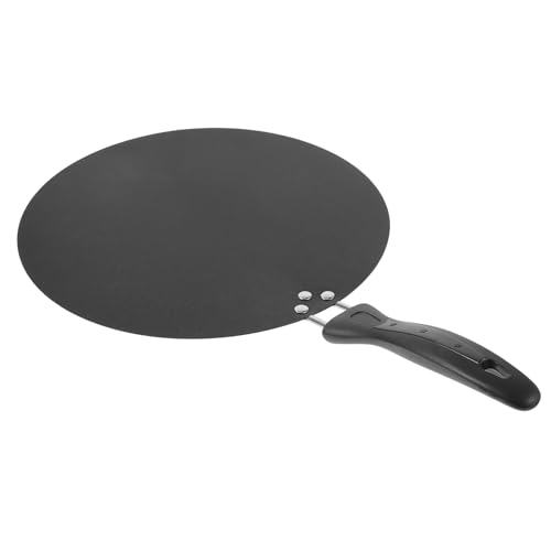 Unomor Large Nonstick Frying Pan Egg Frying Pan Nonstick Roti Portable Baking Crepe Handle Tortilla Crepe Maker Sturdy Surface Easy Cleaning Home Restaurant Use