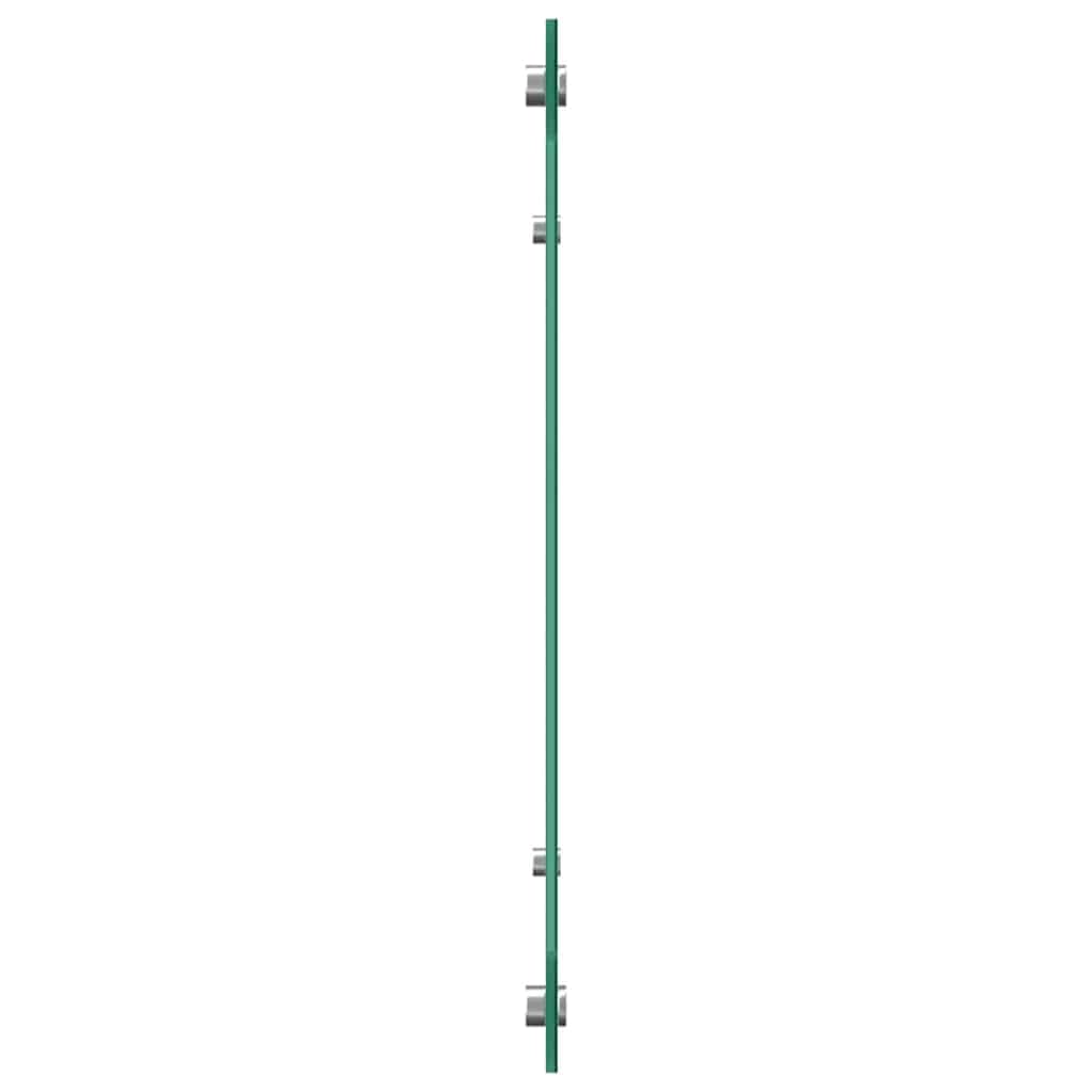 Solivagant Küchenrückwand 2 pcs Transparent 110 x 40 cm Gehärtetes Glas, Küche Esszimmer,Küchenhelfer -utensilien, 14.8 kg-3415488