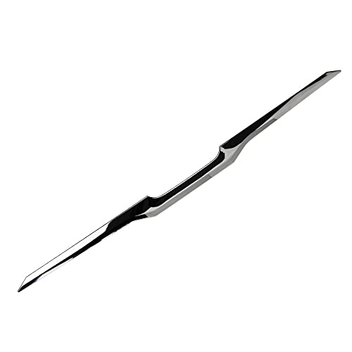 TOKUTOYO(トクトヨ) 新型 ライズ対応 200系 リア エンブレム ガーニッシュ 外装アクセサリーパーツ リアドアモール クロームメッキ 鏡面仕上げ エアロ 1P