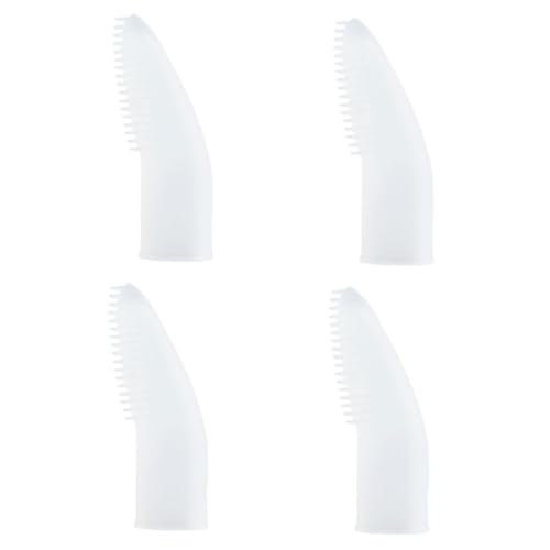 Brosses à dents en silicone pour animaux contre le tartre et la mauvaise haleine