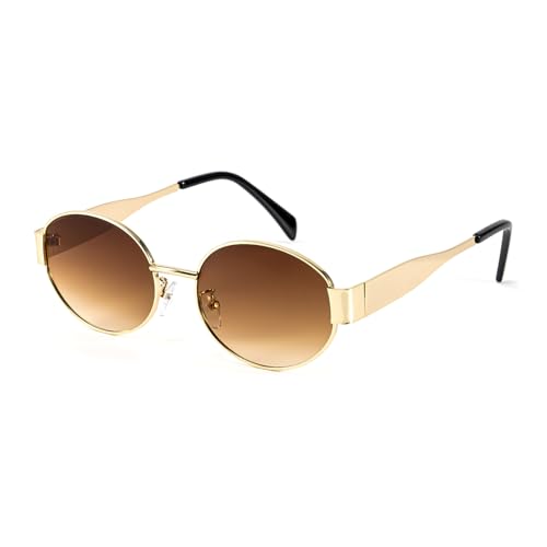 Oval Sunglasses for Women Men, Womens Sunglasses for Shopping, Party, Driving2