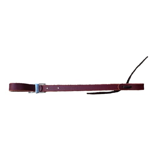New latigo leather western Tie cinch girth connector strap, Reddish Brown