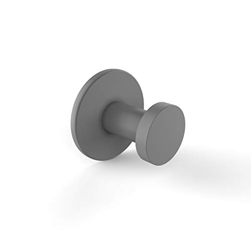 Allied Brass Fresno Robe Hook Matte Gray