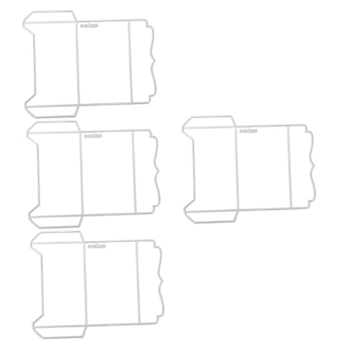 Matrices de découpe scrapbooking en acier carbone, pochoir de coupe 4 pièces pour création maison
