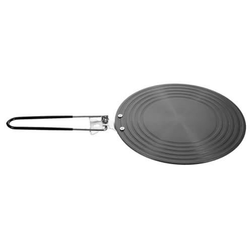 FONDOTIN Difusor de Calor para Cocina Gas Inducción Placa Adaptadora de Plegable de Resistente Protección contra Quemaduras y Distribución Uniforme para Cocción