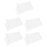 Garneck 5stücke Schuh Display Rack Aus Acryl Flach Und Stabil Für Einzelhandel Und Schuhwerkstatt Leicht Zu Reinigen Und Wiederverwendbar Als Aufbewahrungslösung