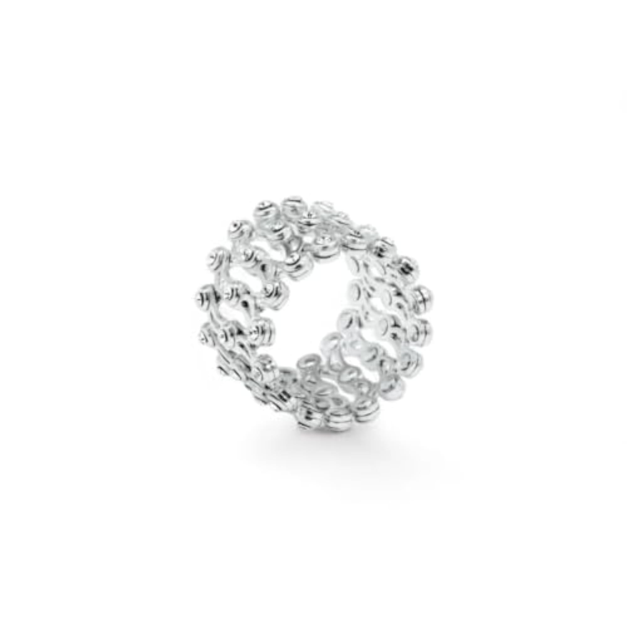 Women's 925 Sterling Silver Ring Cum Bracelet