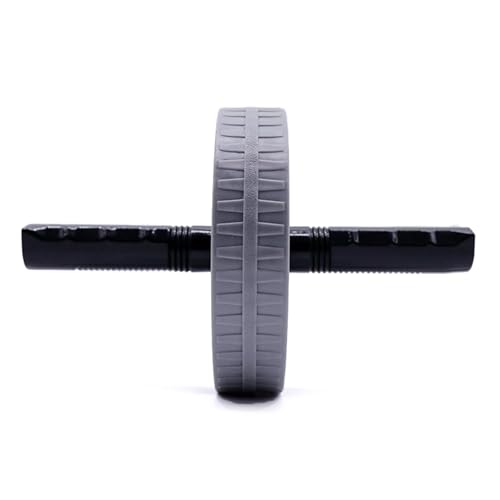 HYROOY Wheel Abdominal Core Workout Roller Abdominal Muscle Trainer Fitness Equipment for Effective Core Workout PP, Steel Pipe