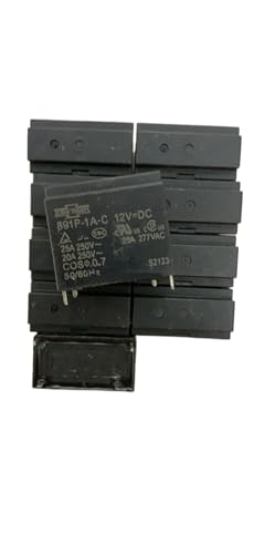 Relais 891P-1A-FC 12VDC 25A 4 pieds lot de 10 pièces pour circuit électrique
