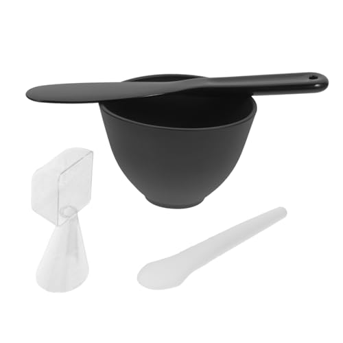 COLLBATH シリコンフェイシャルボウルミキシングボウルアプリケーター計量スプーン美容サロン用品 ボウル1セット