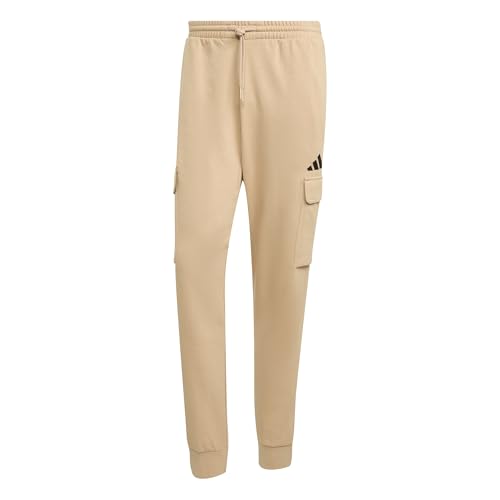 Image of adidas Men's Essentials Feel Cozy Fleece Cargo Pants