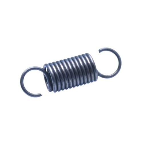 1pc Open Hook Tension Spring Wire Dia 1/2mm, 65Mn Extension Springs, Manganese Steel Helical Extension Springs(80MM*12MM*1.0MM)