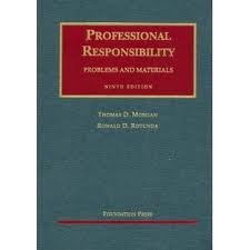 Professional Responsibility: Problems And Materials (University Casebook Series) 9th (nineth) Edition 

