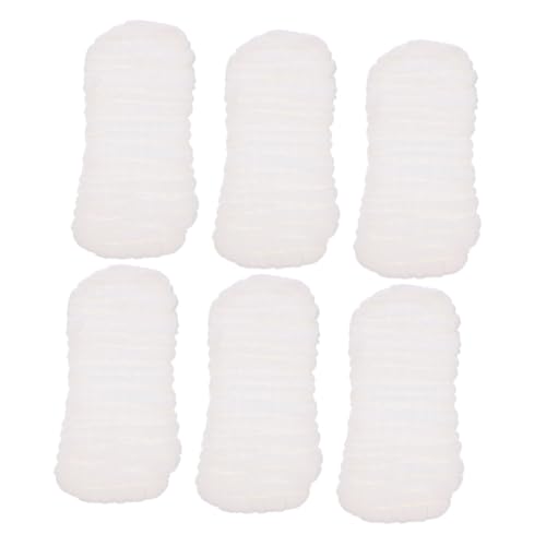 BESPORTBLE 6Pcs Cloth Diapers Liners Reusable Newborn Diaper Inserts Soft Cotton Material Breathable Design Multi Absorption for Comfortable Use for Nighttime Protection