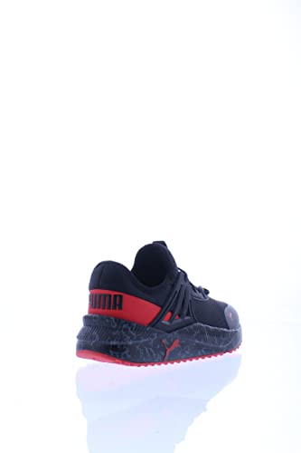Image of PUMA Pacer Future Marbleized AC PS Boys ToddlerYouth Sneaker M US Little Kid BlackHigh Risk RedCastlerockMarble