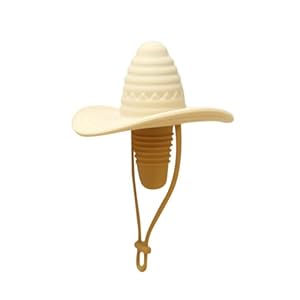 Wzxksoac Silikon Weinverschluss mit Sombrero-Design