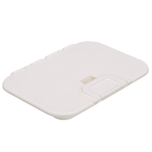 Seachoice Offshore Hinged Low-Profile Hatch, White, 7 In. X 11 In. #TOP1