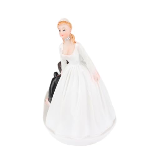 KIXZSAZ Figurine Candele Ornamenti Stile occidentale Artigianato in resina Accessori Atmosfera vivida Prop Regali per festival Candela nuziale